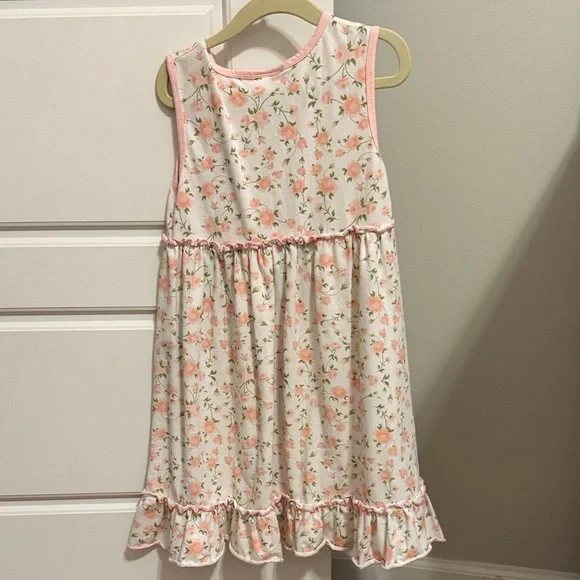 Stitchy Fish Floral Sleeveless Dress - Picture 4 of 4